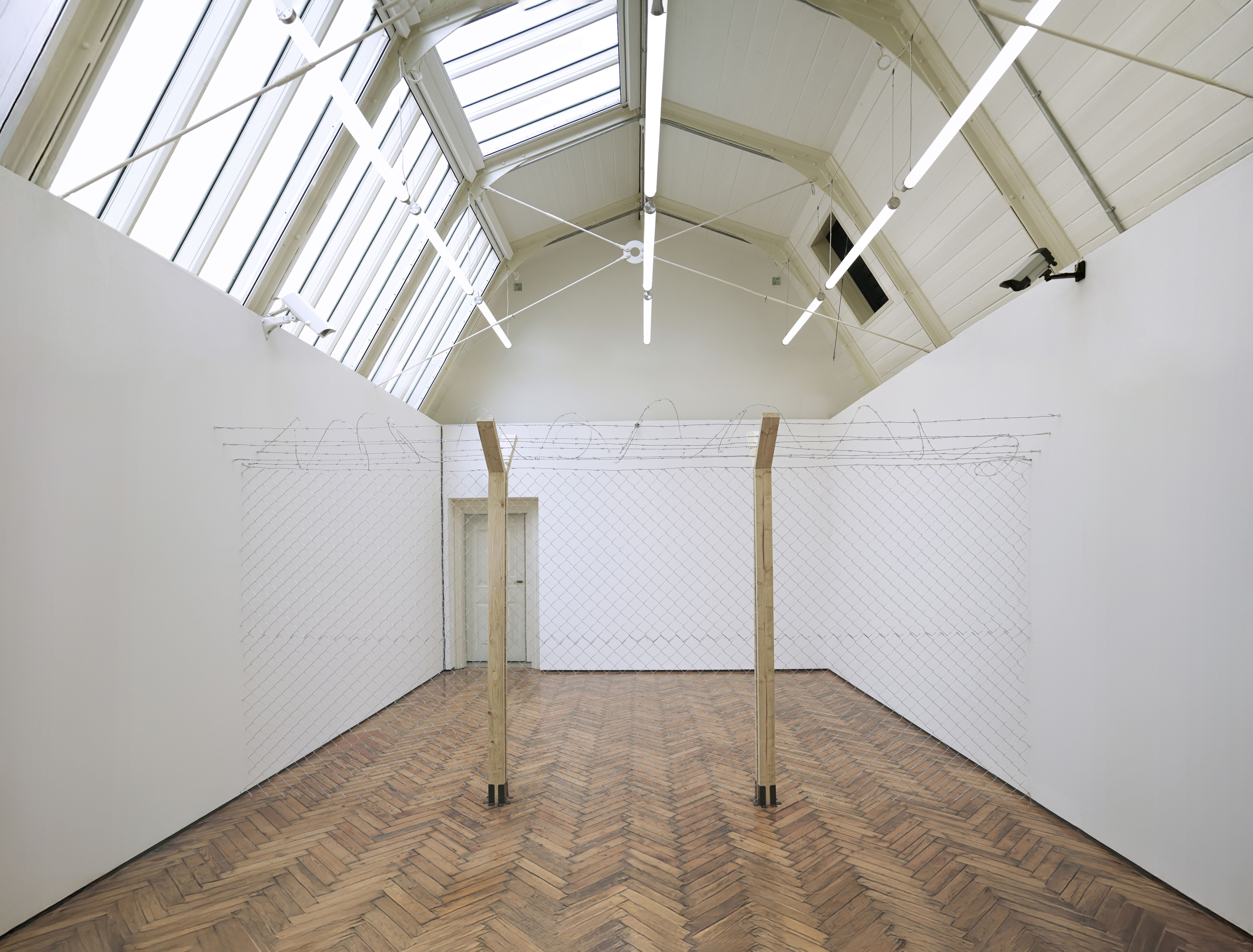 Proposition i and ii, etched aluminium sheet, 35 x 30cm. 
		As part of The Archive of Forgotten Forms at Seager Gallery 2025. Credit: DUMP (Li Yu and Chaney Diao)